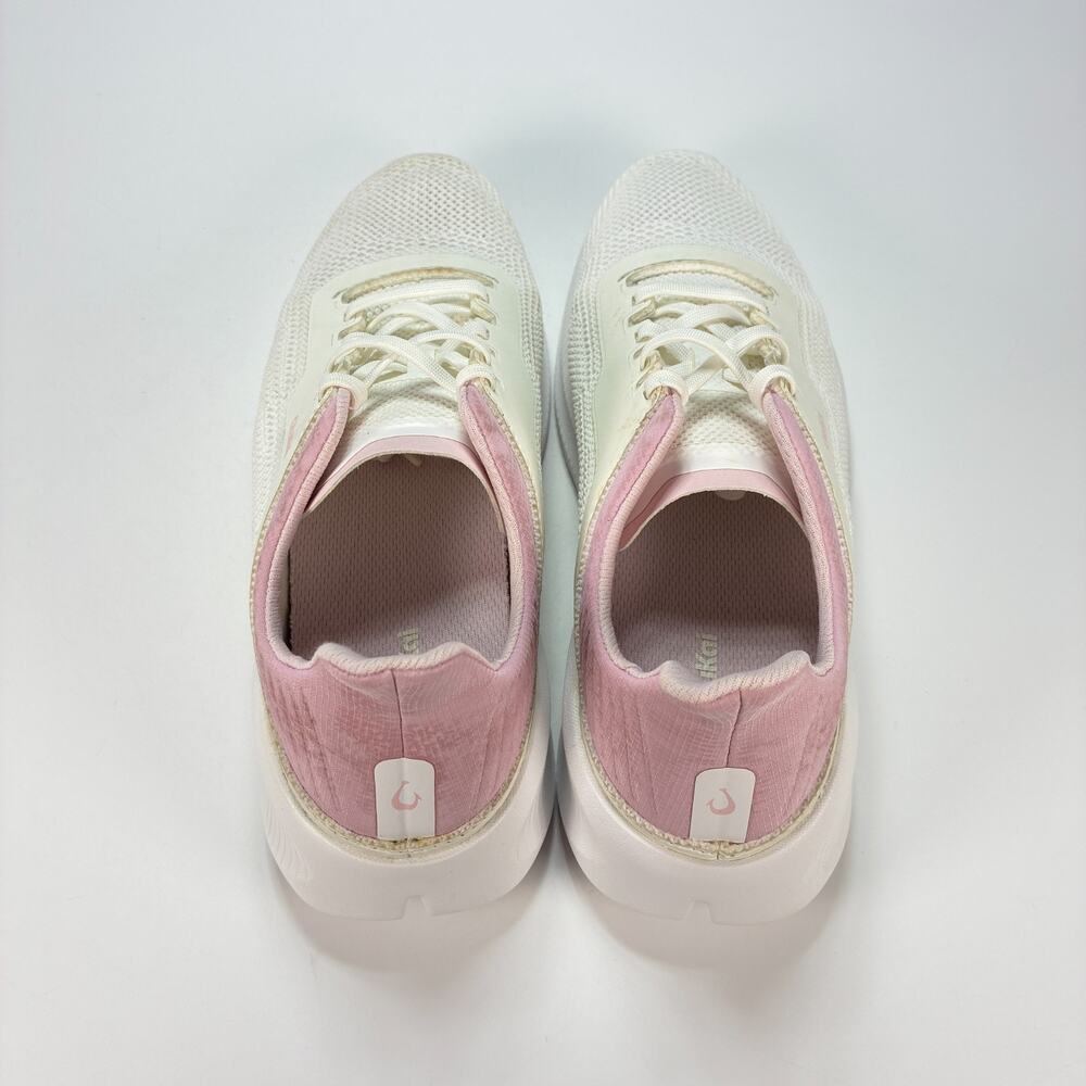 OluKai Island Hopper White Pink Cross Training Shoes 20526-WBCQ Women's Size 10 - Picture 6 of 10